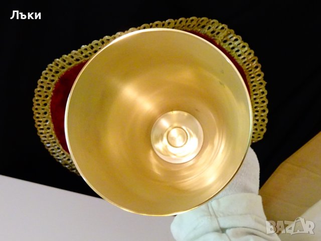  Бронзов бокал Предизвикателство,чаша,халба 1 литър. , снимка 8 - Антикварни и старинни предмети - 37368648