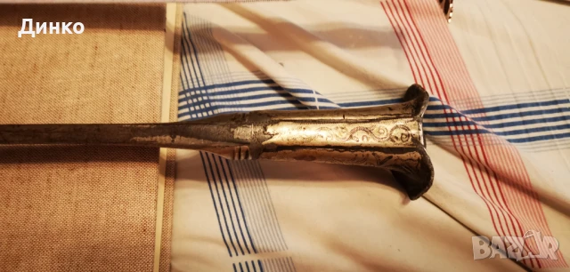 Гръцки ятаган 19век оригинал., снимка 7 - Антикварни и старинни предмети - 51326008