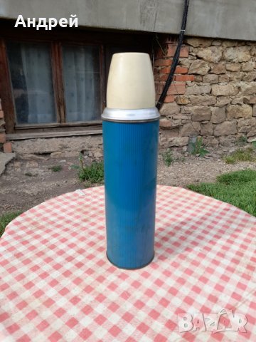 Стар термос #15, снимка 3 - Антикварни и старинни предмети - 32941708