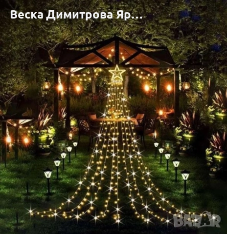 Коледна звезда Витлеем, снимка 11 - Декорация за дома - 52262728