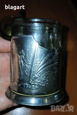 Подстакани посребрени СССР -6 бр., снимка 10 - Антикварни и старинни предмети - 49509027