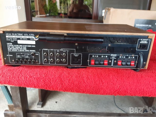 AKAI AA-1010, снимка 7 - Ресийвъри, усилватели, смесителни пултове - 33246969