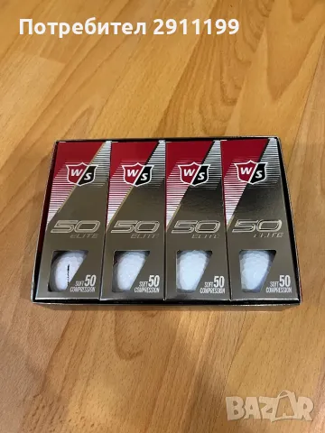 Топки за голф Wilson, 12бр., снимка 3 - Голф - 49977509