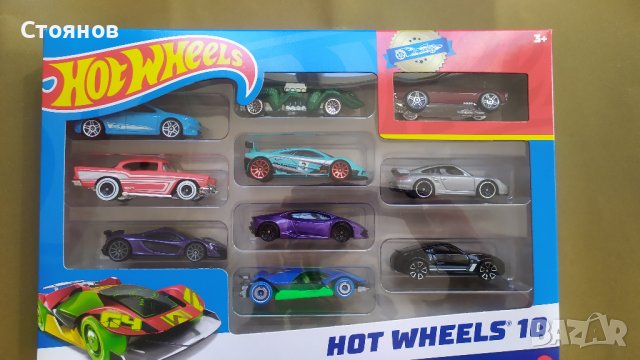 Hot Wheels 10 Pack, снимка 1 - Колекции - 36999430