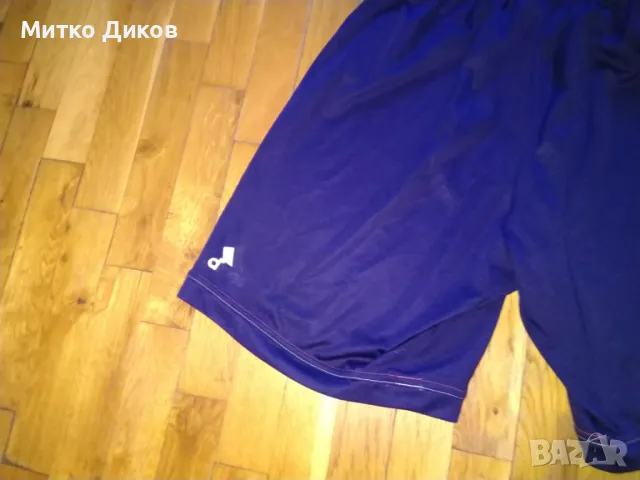 Футболни шорти на Олимпик Лион Франция маркови на Адидас размер С, снимка 6 - Футбол - 47751463