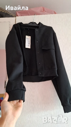 черно сакенце Trendyol, снимка 2 - Сака - 52095424