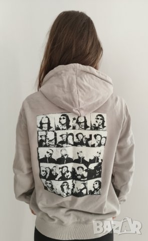 Суичер с качулка и цип - безплатна доставка, снимка 1
