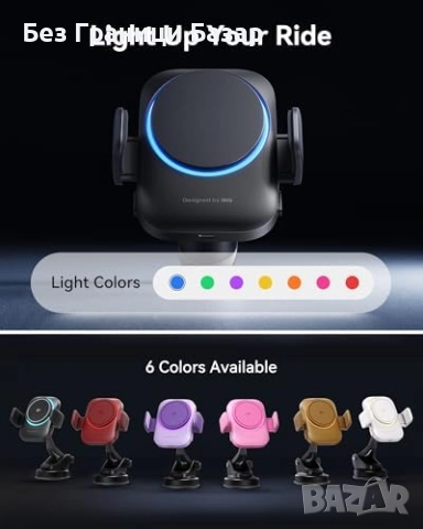  Ново Qi2 15W Магнитно Безжично Зарядно и Държач за Телефон за Кола, снимка 6 - Друга електроника - 51684338