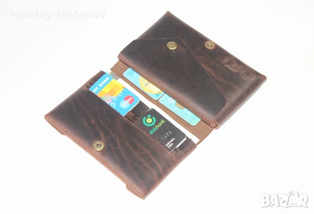 Дизайнерски оригами портфейл, снимка 4 - Портфейли, портмонета - 53234662