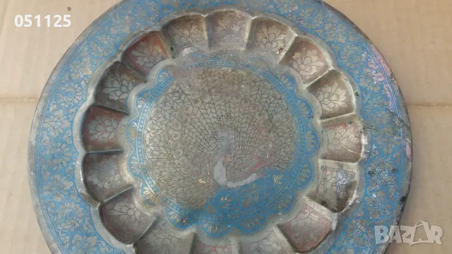 ръчно гравирана бронзова купа - фазан , снимка 13 - Нумизматика и бонистика - 48524447