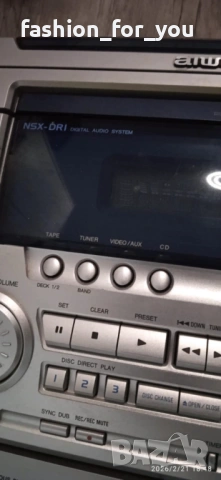 Аудиосистема Aiwa NSX-DR1, снимка 3 - Аудиосистеми - 53575951