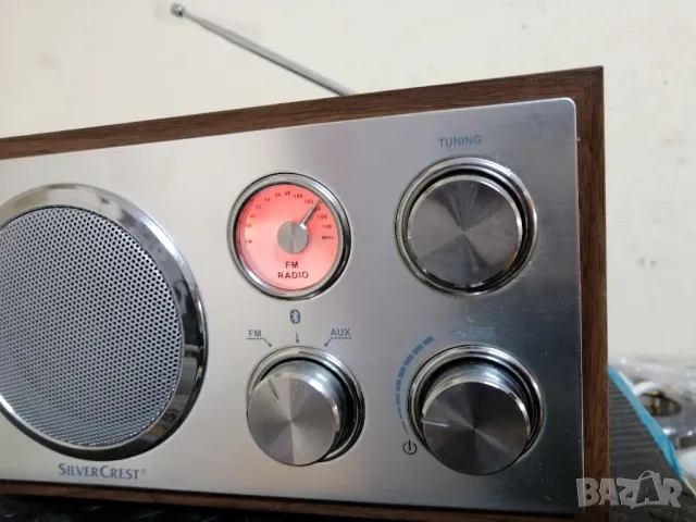 FM радио с Bluetooth и AUX Silvercrest SRBN 5 A1, снимка 2 - Радиокасетофони, транзистори - 48763232