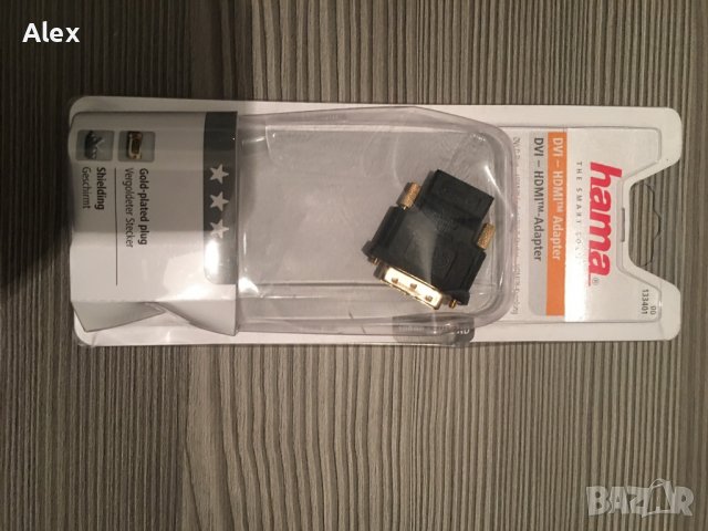 Адаптер HAMA DVI HDMI