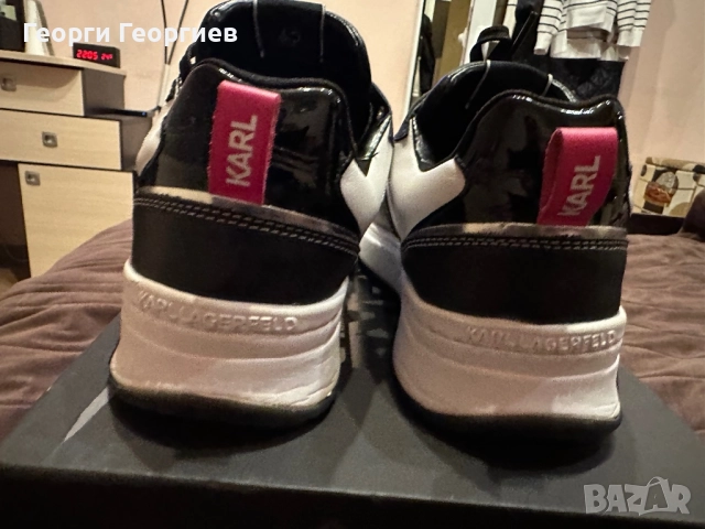 Уникални маратонки Karl Lagerfeld, снимка 8 - Маратонки - 51480309