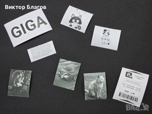 Мини термо принтер за етикети, снимка 10 - Принтери, копири, скенери - 53469332