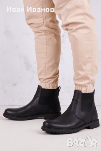 боти/ челси TIMBERLAND  Stormbucks Chelsea 5551R кожени номер 42 , снимка 8 - Мъжки боти - 43887759