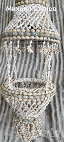 Полилей от черупки на морски ракообразни 2, снимка 9 - Декорация за дома - 38383421