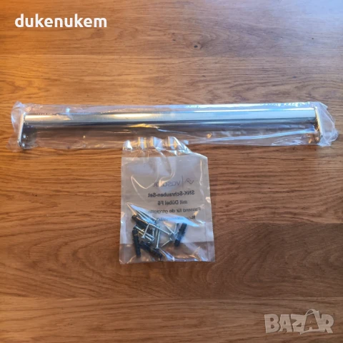 НОВ! Tелескопичен гардеробен лост 40–60см, капацитет до 20 кг, снимка 6 - Други - 50697092