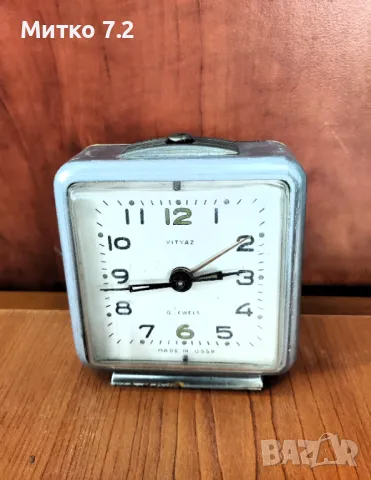 Стар Руски будилник-Витяз, снимка 7 - Антикварни и старинни предмети - 49780212