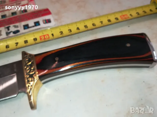 НОЖ СЪС ЗЛАТНИ ОРНАМЕНТИ 1903250818, снимка 3 - Ножове - 49552395