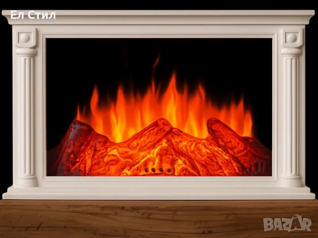 LED камина с ефект на тлеещи въглени – безопасна и стилна атмосфера у дома, снимка 6 - Декорация за дома - 53588883