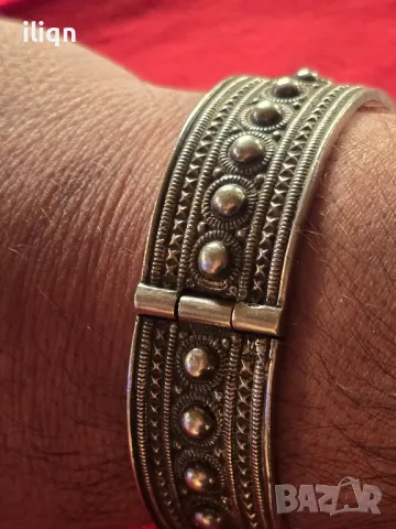 Стара Сребърна Масивна гривна 835 Проба 299.99лв., снимка 8 - Антикварни и старинни предмети - 49027976