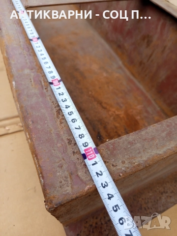 Стара Животинска Хранилка За Фураж Тегло 40кг., снимка 8 - Антикварни и старинни предмети - 51571310