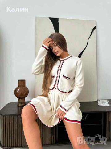 Дамски комплекти плетиво Chanel - два цвята - 79 лв., снимка 9 - Комплекти - 52224853