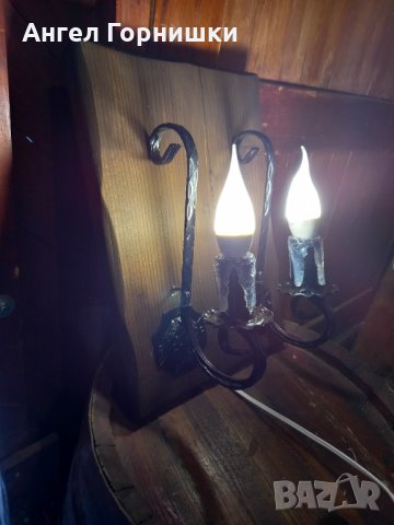 Двойна лампа за стена, снимка 3 - Лампи за стена - 32857865