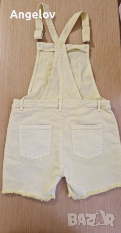 Детски дънков гащеризон, 13/14 г., снимка 6 - Детски панталони и дънки - 43668705