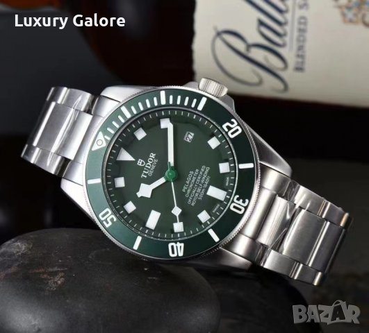 Мъжки часовник Tudor Pelagos Green Dial с автоматичен механизъм, снимка 2 - Мъжки - 39334479