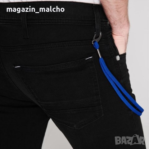 Мъжки Дънки - Replay Max Titanium Stretch Slim Fit Jeans; размери: W32/L32 и W34/L32, снимка 7 - Дънки - 44079520