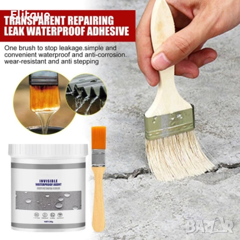 Водоустойчиво лепило за хидроизолация, нано спрей лепило против течове 100гр, снимка 15 - Други стоки за дома - 52903095