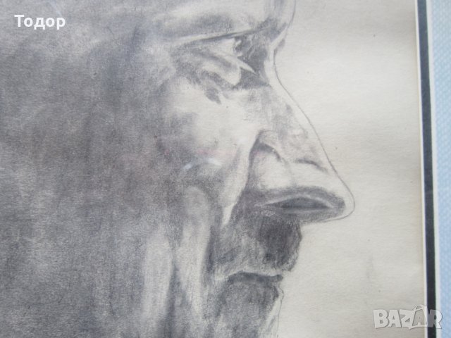 Стара картина подписана  3 райх 1944, снимка 4 - Картини - 26709148