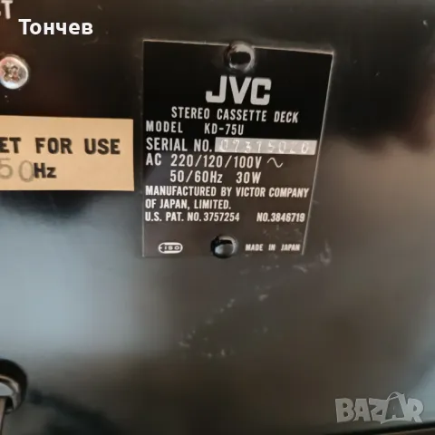 Касетен дек JVC KD-75, снимка 11 - Декове - 49924143