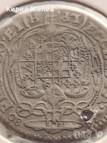 Сребърна монета 6 кройцера 1680г. Епископ Фридрих Силезия 28464, снимка 8 - Нумизматика и бонистика - 43000842
