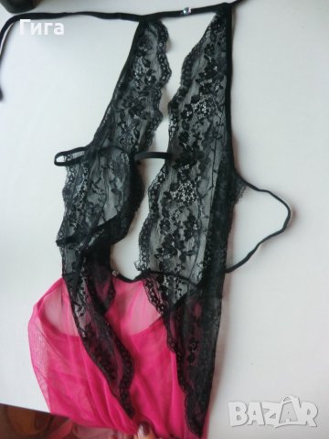 цикламова еротична нощница, снимка 5 - Нощници - 37802933