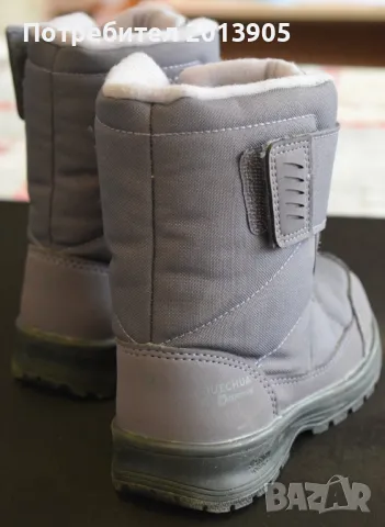 Непромокаеми ботуши за преходи в сняг, с велкро, № 25, лилави 