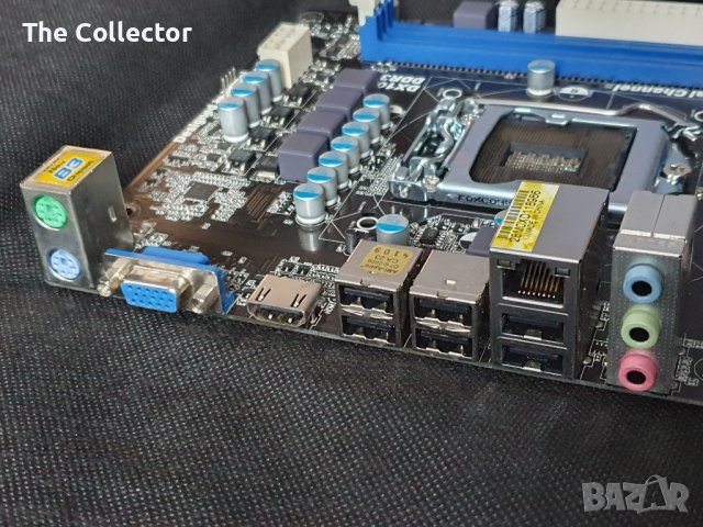 Asrock H61DEL 1155, снимка 3 - Дънни платки - 43486049