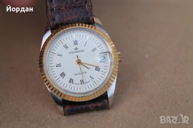Швейцарски часовник ''Continental'', снимка 2 - Мъжки - 43837213