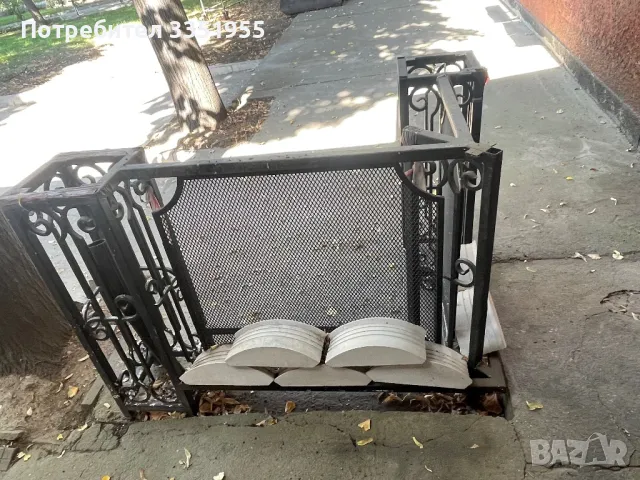 Бар маса от ковано желязо