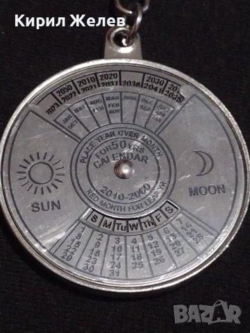 Ключодържател 50г. Календар 2010 - 2060 рядък за КОЛЕКЦИЯ ДЕКОРАЦИЯ 42229, снимка 5 - Други - 43619096