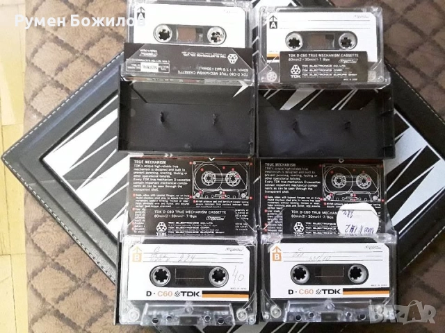  10 много запазени и добри касети TDK D-C60 с компилации ДИСКО от 80 -90те години, снимка 4 - Аудио касети - 52450942