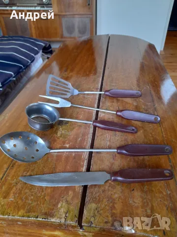 Стар комплект кухненски инструменти,прибори