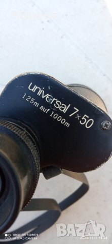 Бинокъл PORST Universal  7x50 125m auf  1000m Немски Военен , снимка 6 - Екипировка - 38590539