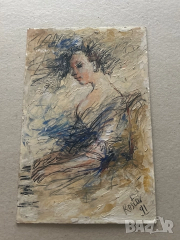 Картина на Крум Костов, снимка 2 - Картини - 52291021