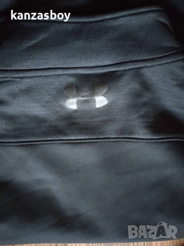 Under Armour UA Storm Armour Fleece® ¼ Zip - страхотна мъжка блуза КАТО НОВА Л, снимка 8 - Блузи - 52552970