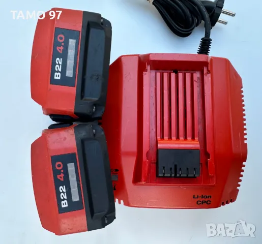 Hilti TE 6-A22 AVR - Акумулаторен безчетков перфоратор 2x22V 4.0Ah 2022г., снимка 7 - Перфоратори - 48721870