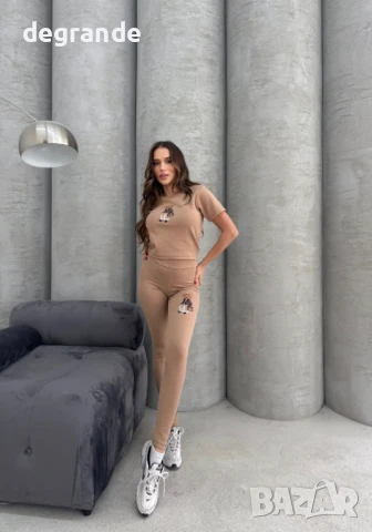 Дамски комплект от две части с Мече, снимка 6 - Комплекти - 51123813