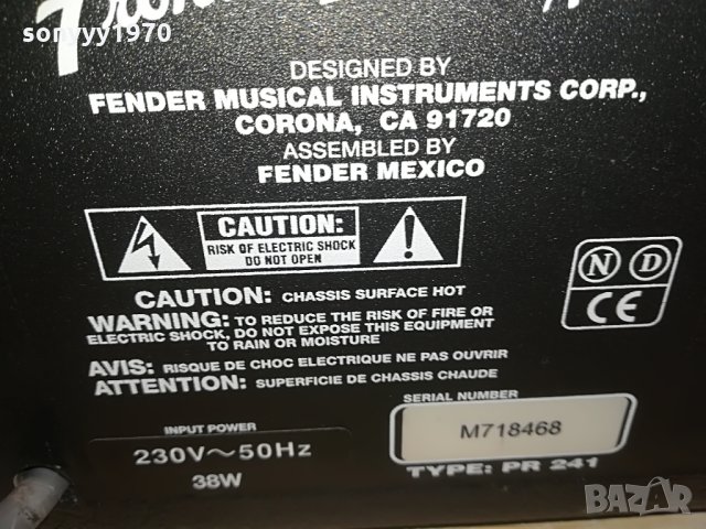 fender frontman reverb amplifier-внос germany-34х30х18см, снимка 16 - Китари - 28338733